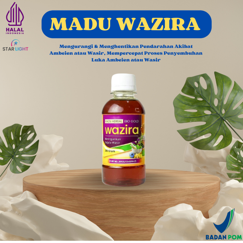 

Madu Wazira Atasi Ambeien Wasir Ampuh Obat Benjolan Ambeyen