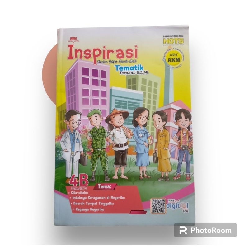 buku LKS inspirasi gabungan kurikulum k13 untuk SD/mi kelas 4 semester 2 penerbit wmg