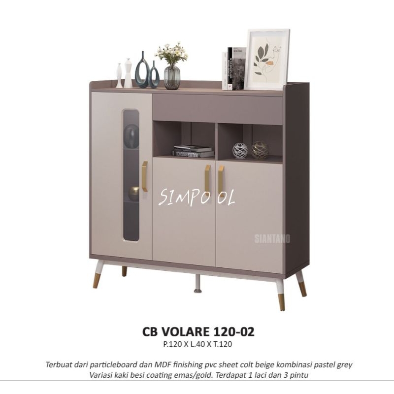 Buffet volare dari siantano moderen dan minimalis