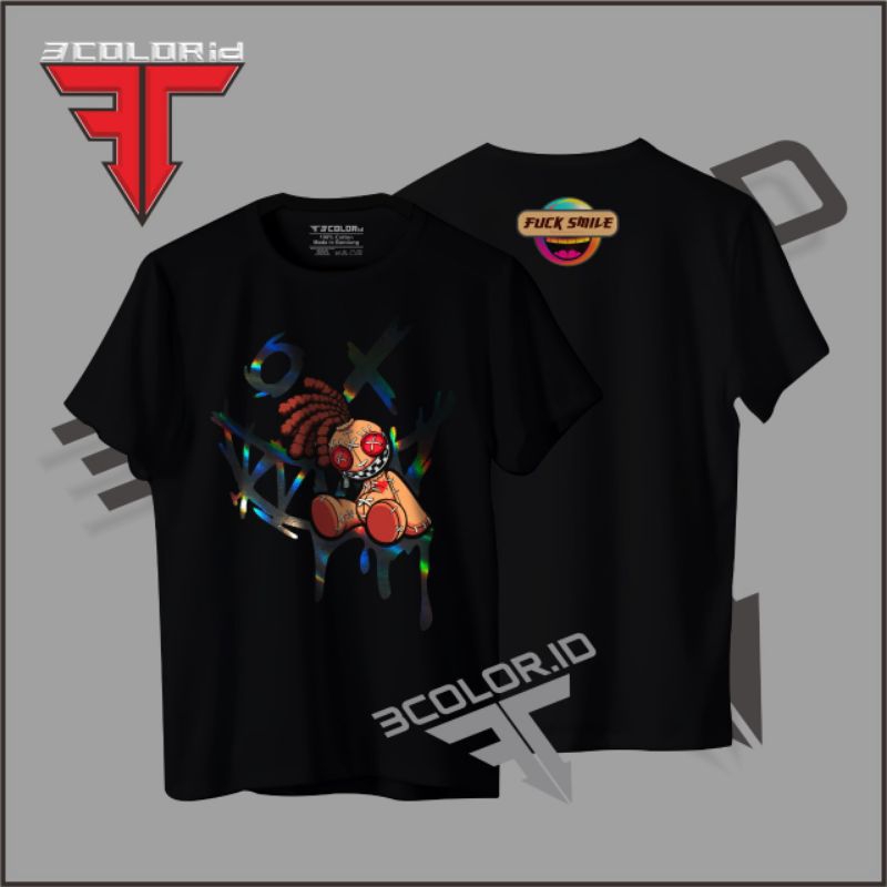 KAOS REFLEKTIF | KAOS REFLEKTIF RAINBOW | KAOS SMILE