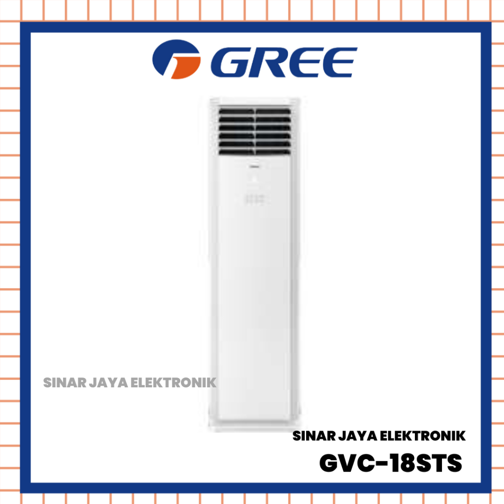 AC STANDING GREE FLOOR GVC-18STS Floor Standing 2PK INVERTER