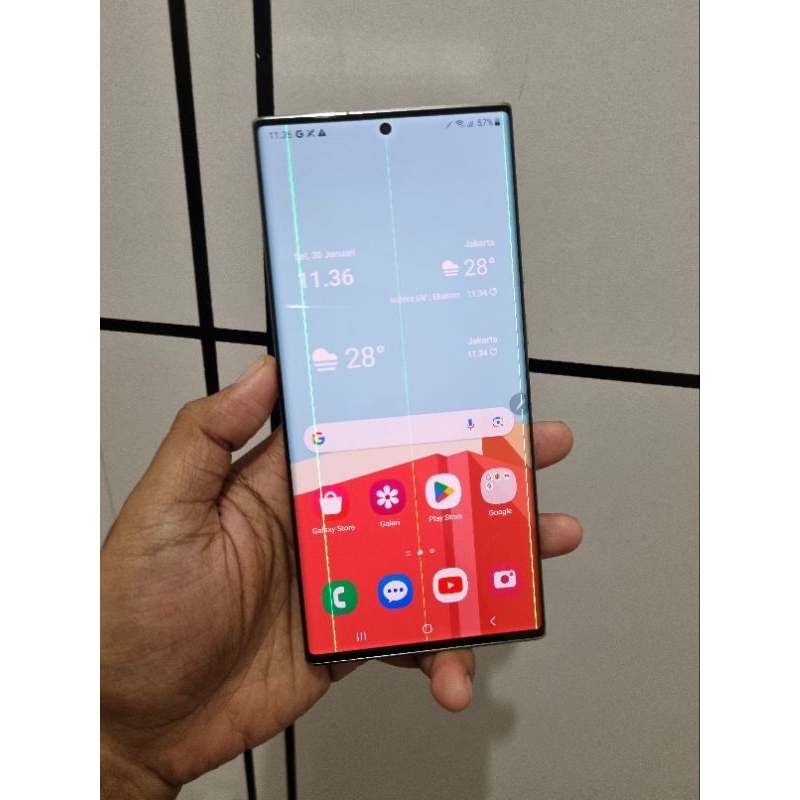 Handphone Hp Samsung Note 20 Ultra 8/256 Second Seken Bekas Murah