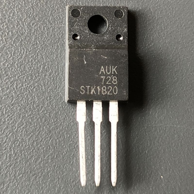 STK1820 STK1820F AUK STK1820  SMK1820 1820 HIGH QUALITY MOSFET N-Channel 200V 18A DIP TO-220