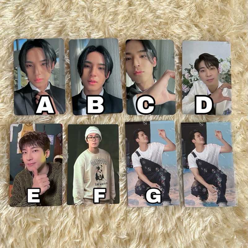 [Ready Stock] - Photocard Minwon Mingyu Wonwoo Seventeen FML Youtube ITS Dream