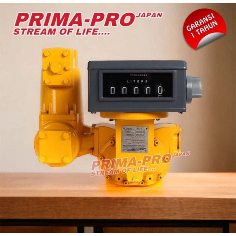 Flow Meter LC 1.5 Inch Flow Meter Minyak Oli Solar Industri