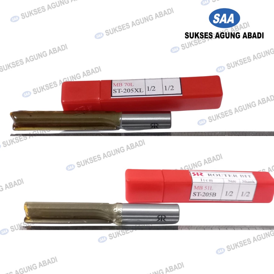 SR / YASAKA Mata Profil Lurus / Router Bit Straight ST 205