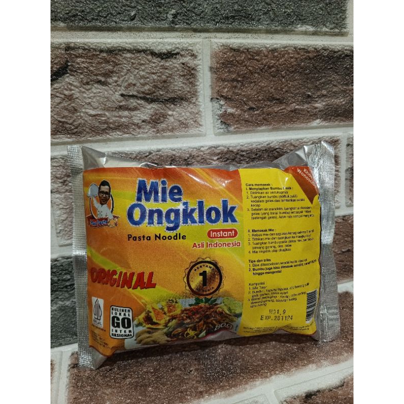 

Mie Ongklok Instant Mas Desta