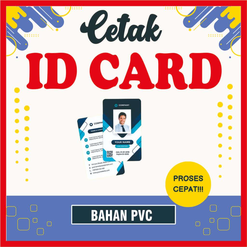 

CETAK ID CARD KARTU PELAJAR SEHARI JADI