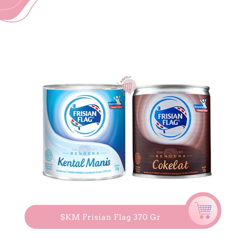 

Frisian Flag Susu Kental Manis 370 Gr/ SKM Kaleng Frisian Flag Coklat Vanila