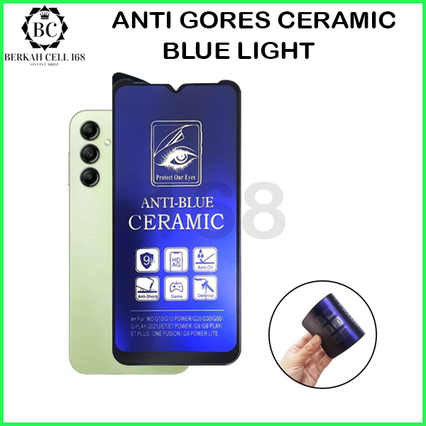 ANTI GORES CERAMIC MATTE BLUE OPPO F9/ A5s/ A7 CERAMIC ANTI BLUE