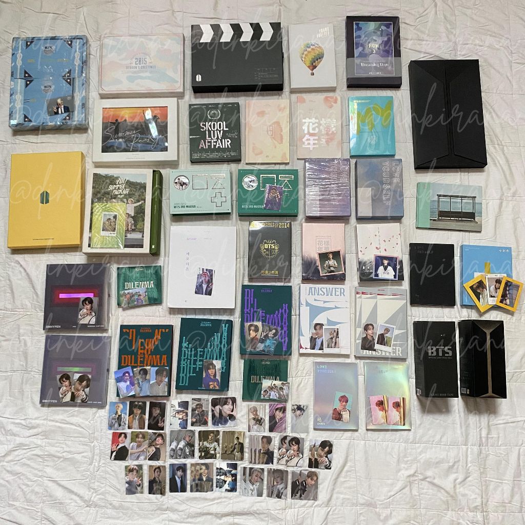 [SALE] BTS SEVENTEEN ENHYPEN FULLSET DVD ALBUM PC COLLECTION SUMMER PACKAGE SEASON GREETINGS ARMY ZIP KIT NOW 3 MUSTER MEMORIES HYYH ON STAGE LY LOVE YOURSELF DILEMMA ANSWER BORDER DAY ONE BDO YNWA SLA BLURAY 3RD 4TH 5TH 6TH 2014 2015 2016 2017 2018 2019