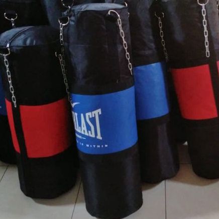 Samsak Tinju ukuran 100cm plus isian Sansak Boxing Muaythai MMA GYM - Samsak Murah Berkualitas everl