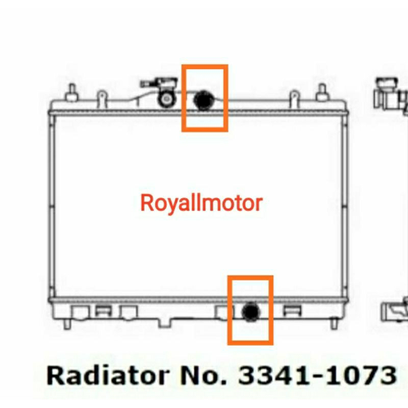 RADIATOR NISSAN GRAND LIVINA  LIVINA [ MATIC ]