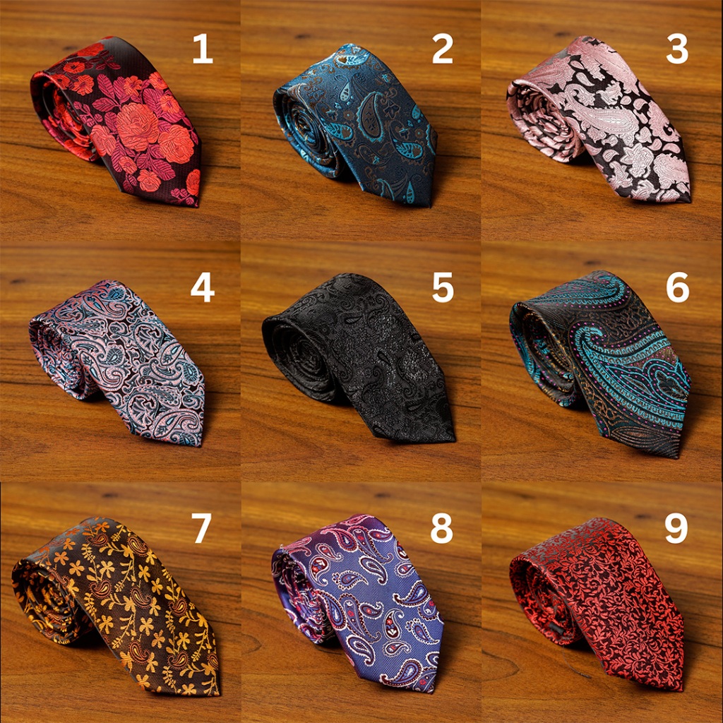 Houseofcuff Dasi Panjang Neck Tie Batik Slim Fit Special Edition