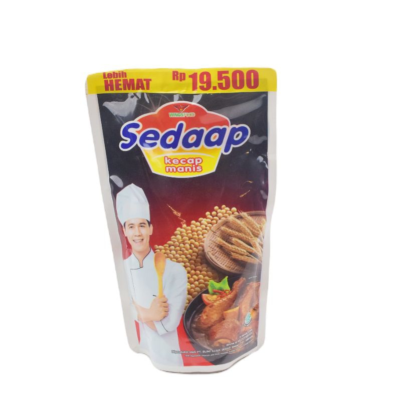 

Kecap manis Sedaap Reffil 520ml