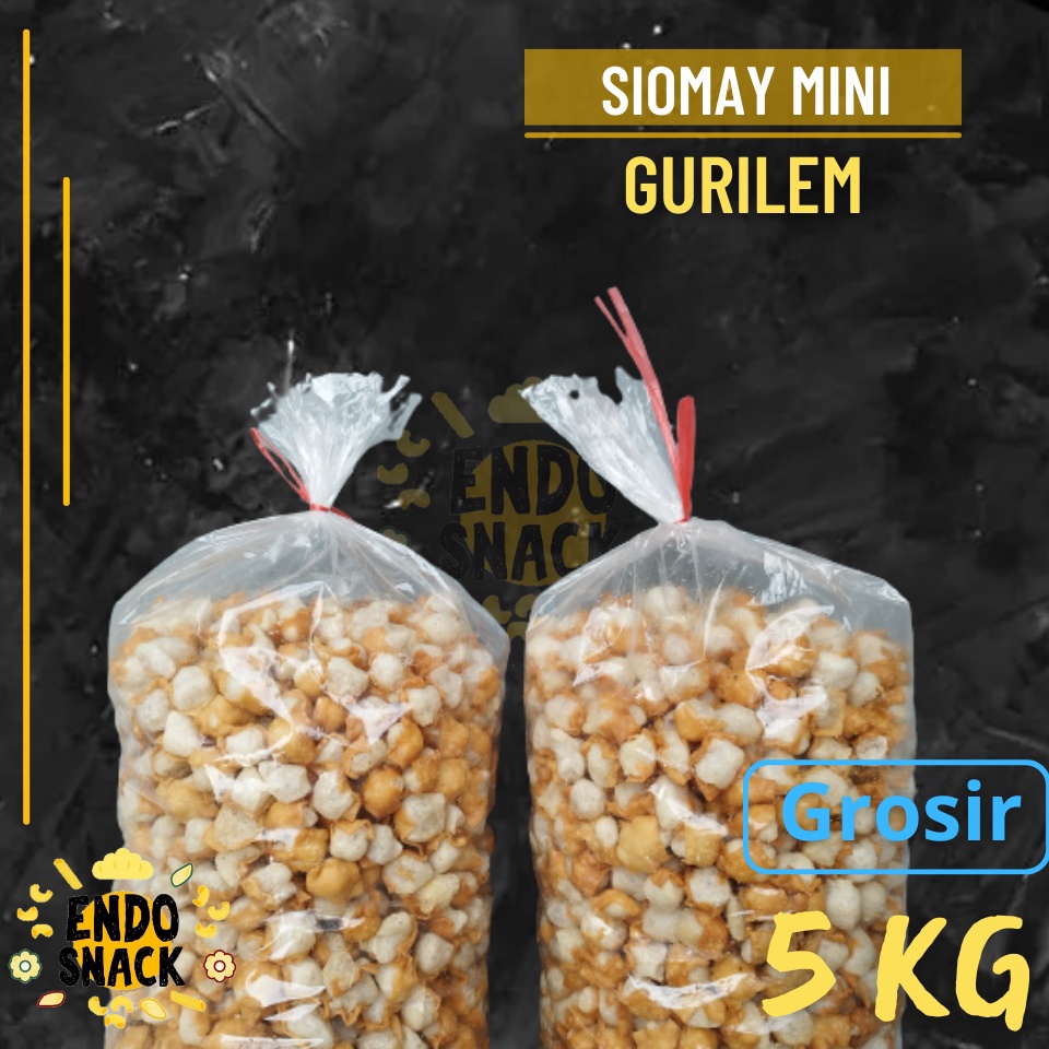

ART L88F 5 KG SIOMAY MINI SADULUR kemasan perbal cuanki mini gurilem cuanki kerikil Baso aci