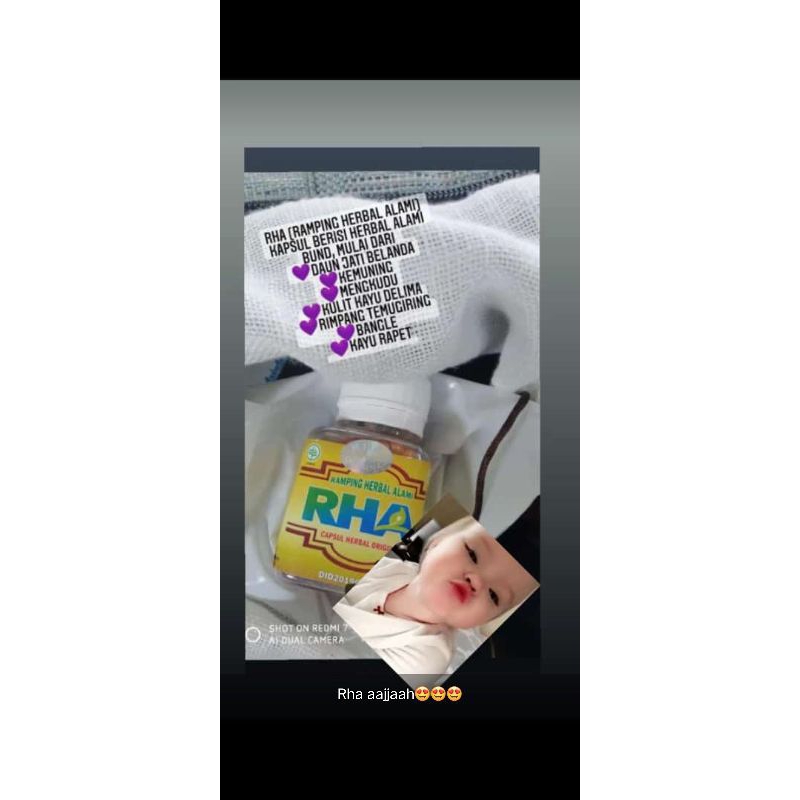 RHA pelangsing original100%