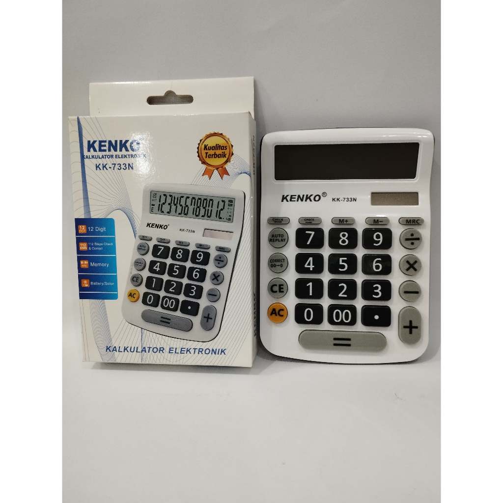

KALKULATOR ELEKTRONIKKENKO KK-733N
