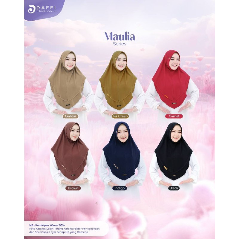 HIJAB DAFFI MAULIA / HIJAB DAFFI INSTAN MURAH / HIJAB INSTAN DAFFI ORIGINAL / HIJAB DAFFI DISKON