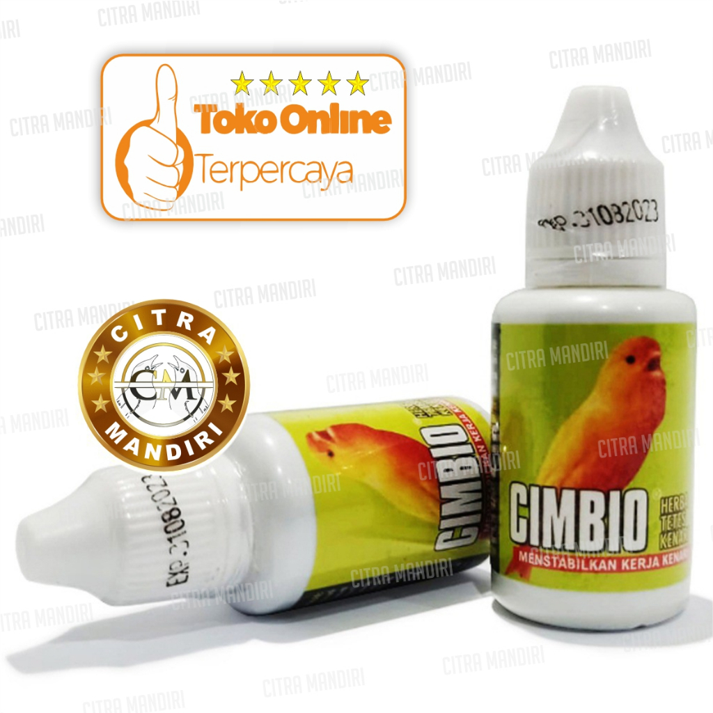 CIMBIO HERBAL KENARI TETES VITAMIN HARIAN PENGGACOR BURUNG KENARI
