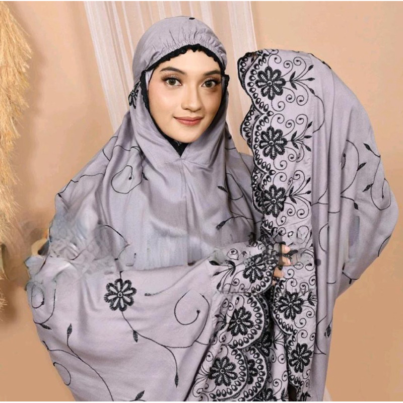 MUKENA DEWASA GRACELLA FULL BORDIR