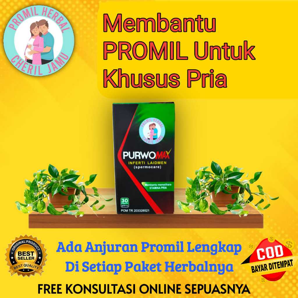 PROMIL CHERIL JAMU YAMPRO INFERTIL LEADMENPURWOMAX