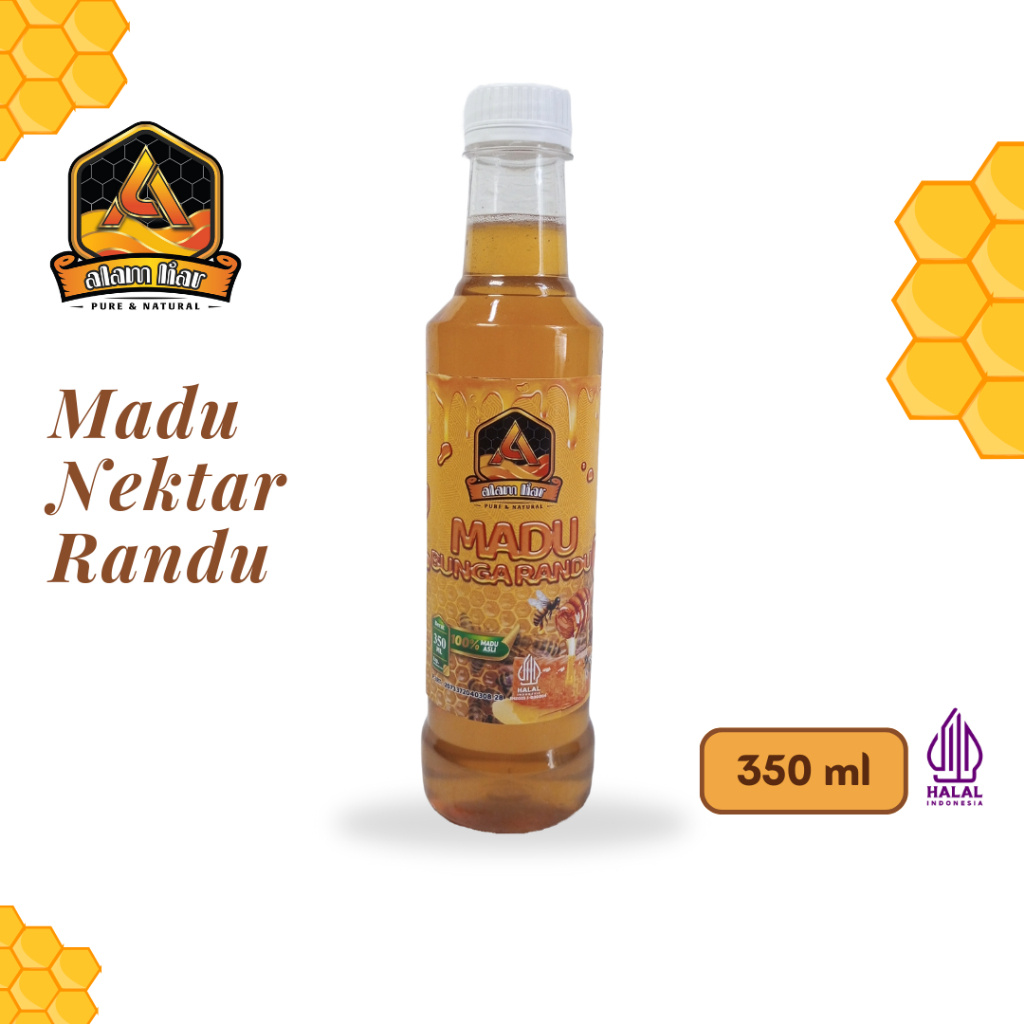 

Madu Nektar Randu Madu Alam Liar 350 ml