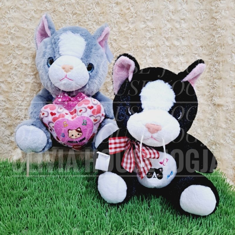 Boneka Kucing Suara Boneka Kucing Musik Boneka Kucing Abu Hitam