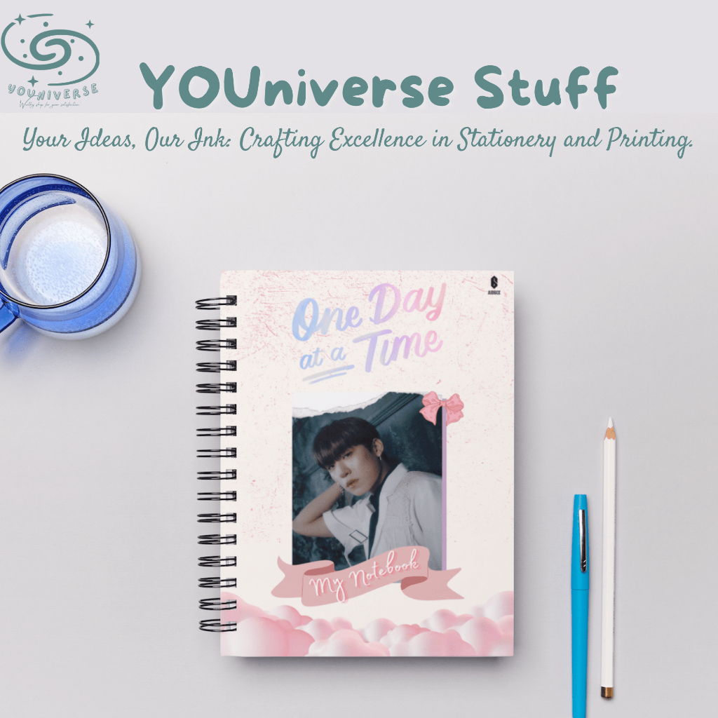

Notebook Spiral A5 Notebook AB6IX 'The Future Is Ours Lost'/Jurnal Book/K-Pop
