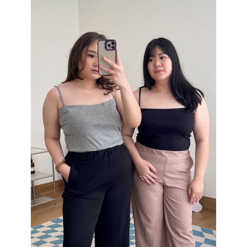 Joce camisole square tanktop - Atasan Inner big size