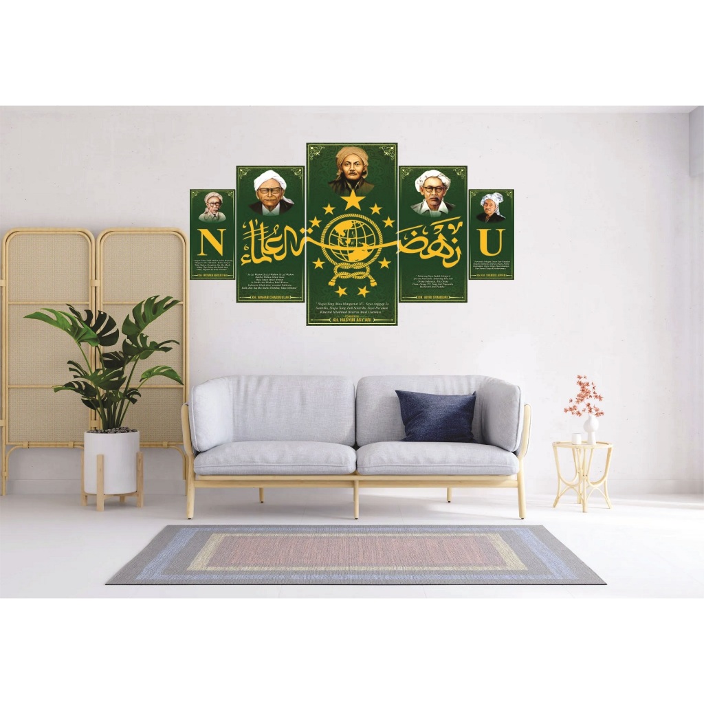 Pajangan Dinding NU – KH Hasyim Asy’ari | Foto Pendiri Nahdlatul Ulama