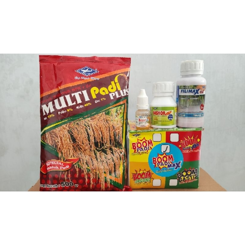 PT. Bisi - Cap kapal terbang - Boom padi max