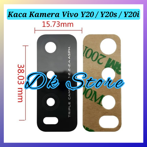 Kaca Lensa Kamera Hp VIVO Y20 Y20S Y20i Camera Lens Lense Belakang