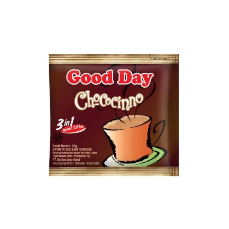 

GOOD DAY CHOCOCINNO 3in1 SHACET M45