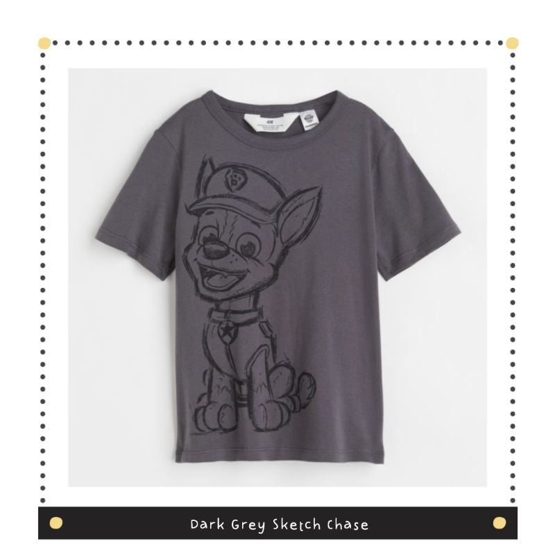KAOS ANAK HNM / BAJU ANAK LAKI-LAKI / PAW PATROL / HM BOYS TEE 04