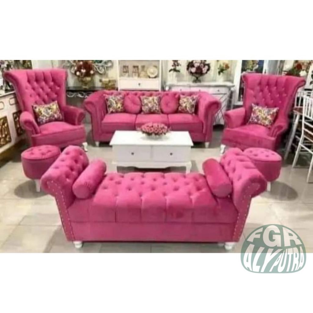 Sofa Sultan Warna Pink