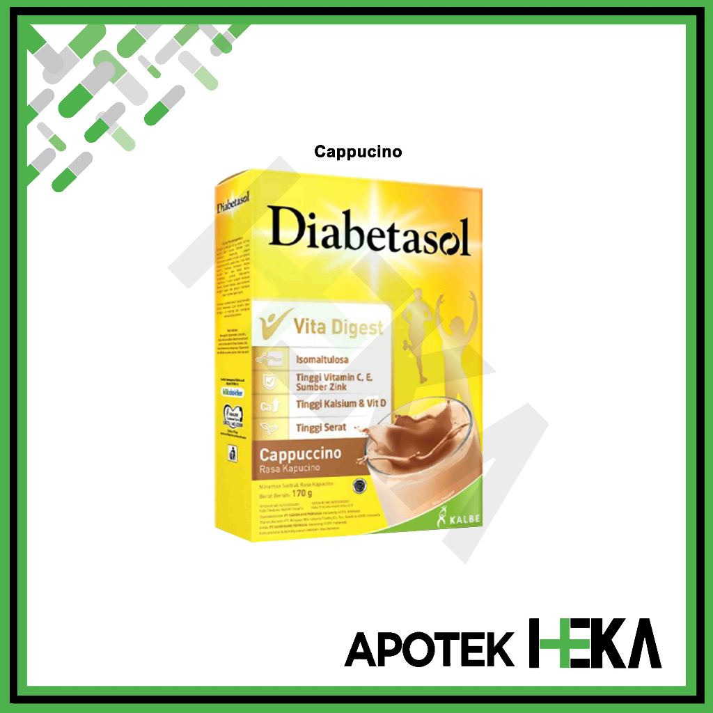 

DA Diabetasol 170 g - Susu Nutrisi Khusus Diabetes