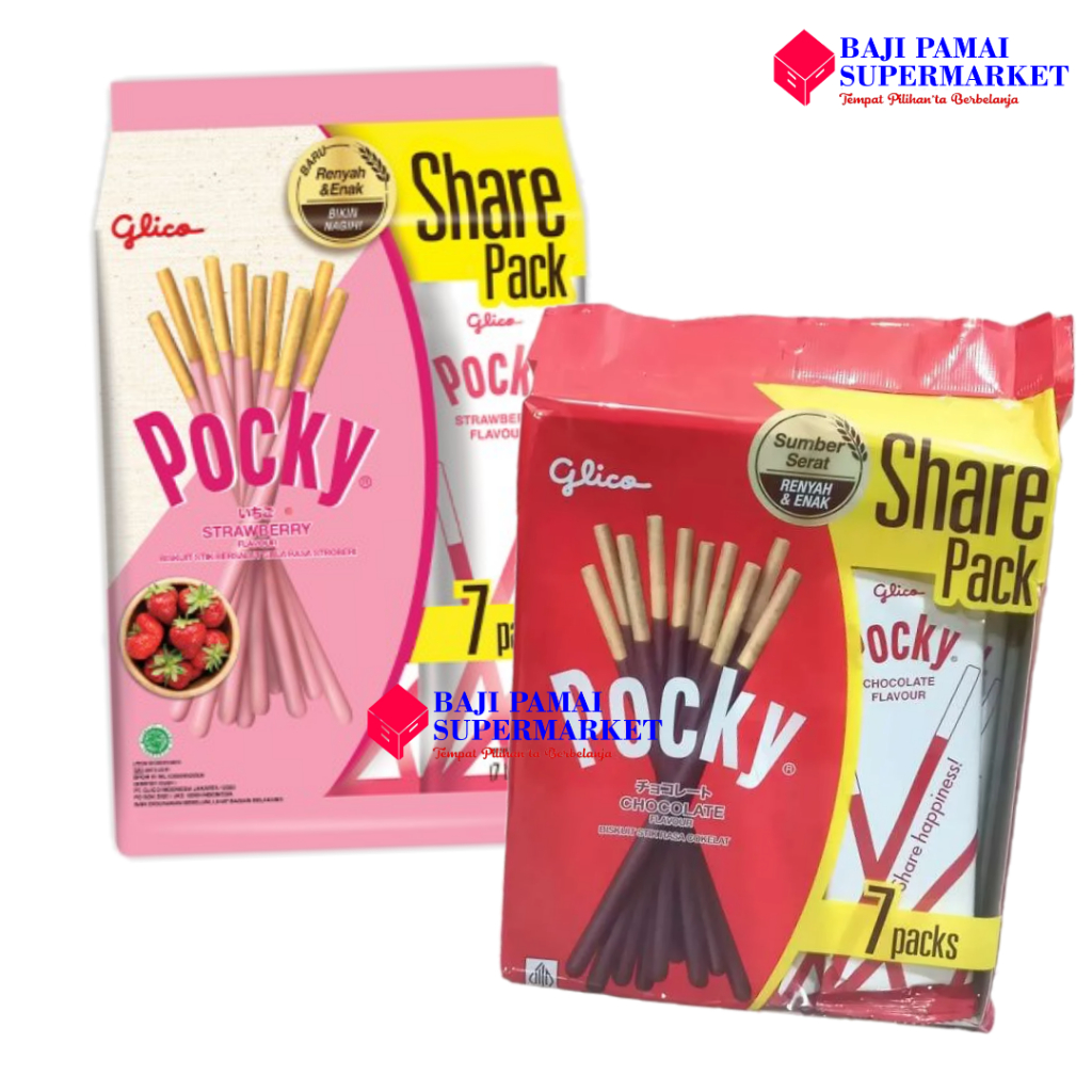 

Glico Pocky Share Pack 147 gr 7's packs @21gr