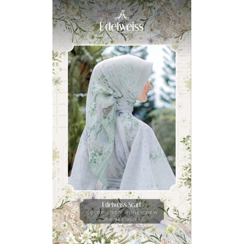 Edelweiss Scarf By Ayudyah Andari