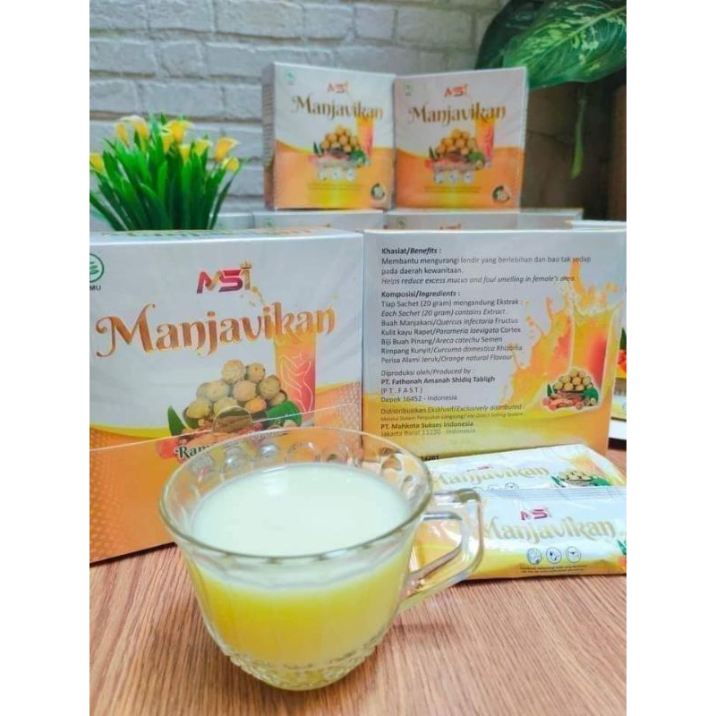 ( BISA COD ) MANJAVIKAN MSI 100% ORI, JAMU UNTUK KESEHATAN WANITA