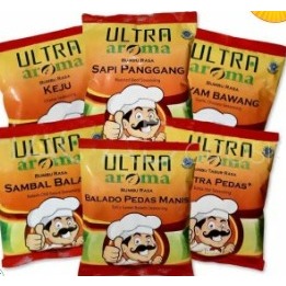 

Ultra Aroma Bumbu Tabur Aneka Rasa 10 x 100 gr / cabe bubuk 10×50 gr