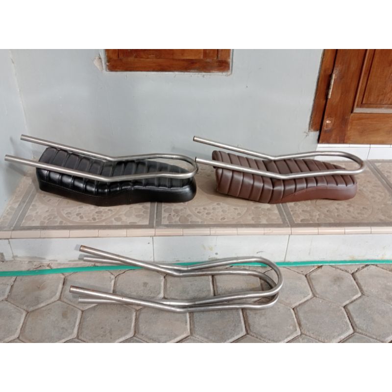 jok xsr motor custom japstyle plus begel u panjang