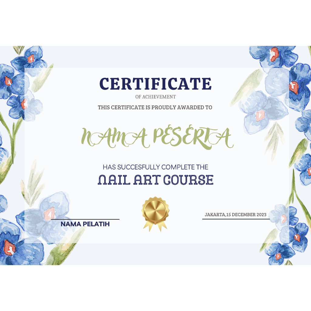 CERTIFICATE,SERTIFIKAT EYELASH,LASH LIFT,NAIL ART,SULAM ALIS,FACIAL,BB GLOW,TATTO