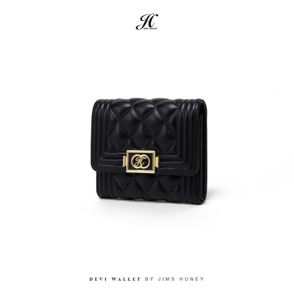 JIMS HONEY DEVI WALLET Dompet Kecil Lipat Wanita Cewek Fashion Jimshoney Casual Terbaru