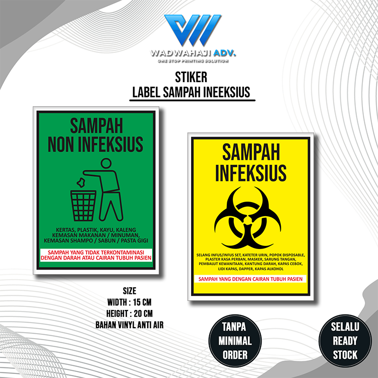 

STIKER SAMPAH INFEKSIUS | STIKER SAMPAH MEDIS | STIKER TONG SAMPAH | STIKER BUANG SAMPAH