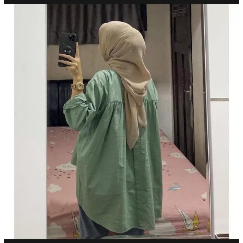POCKET BAJU WANITA BAJU KEMEJA CEWEK TERBARU 2022 KEKINIAN