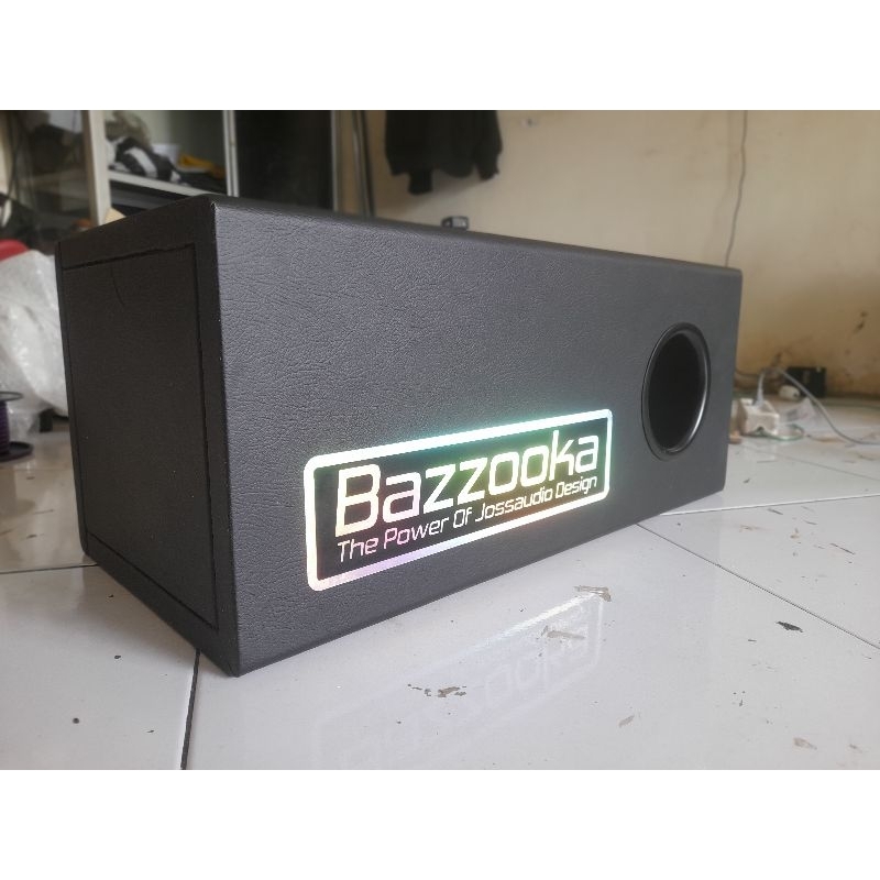 AKTIVE SUBWOOFER BAZOOKA AKTIVE 10 INCH KOMPLET BUAT MOBIL/ RUMAH