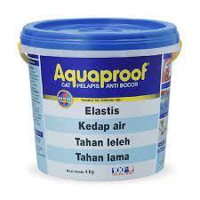 Aquaproof 4Kg, Aqua proof 4 kg, Aquaproof 4KG, Hitam, Putih, Merah, Abu abu,Terakota, Transparan