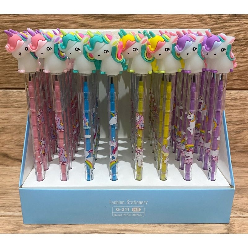 

Pensil Susun Karakter Cute Unicorn