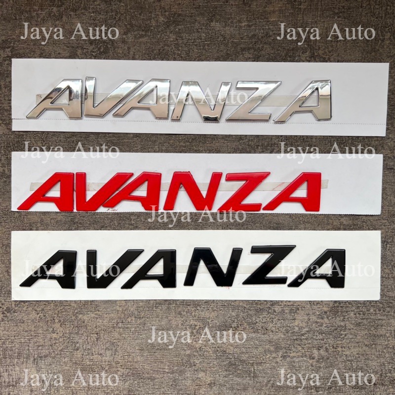 Emblem Kap Mesin Mobil Avanza Emblem Avanza